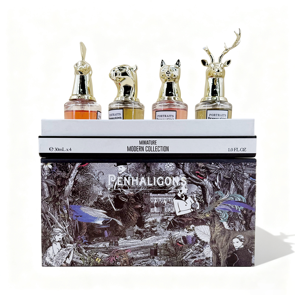 Penhaligon's Animal Figurine 4-Piece Miniature Set – Luxury Mini Perfume Collection